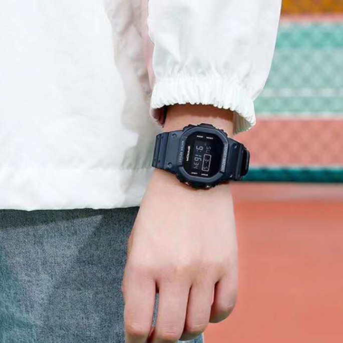 Đồng hồ điện tử nam nữ SPORTS S012 mặt đen cực đẹp, đèn led nhiều màu | BigBuy360 - bigbuy360.vn