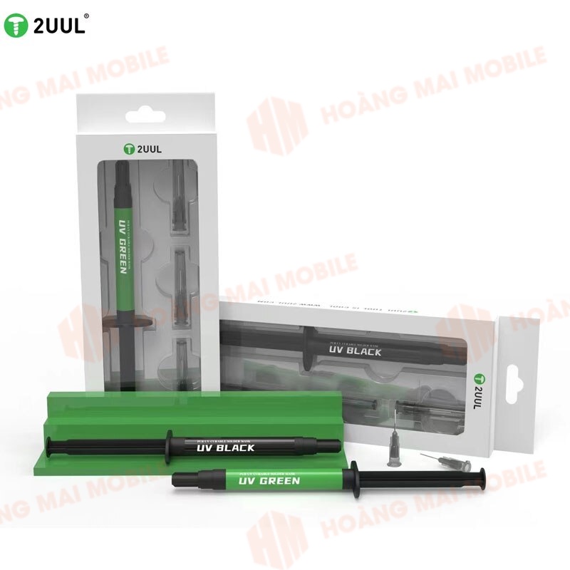 Sơn UV 2ULL (Màu đen, màu xanh)