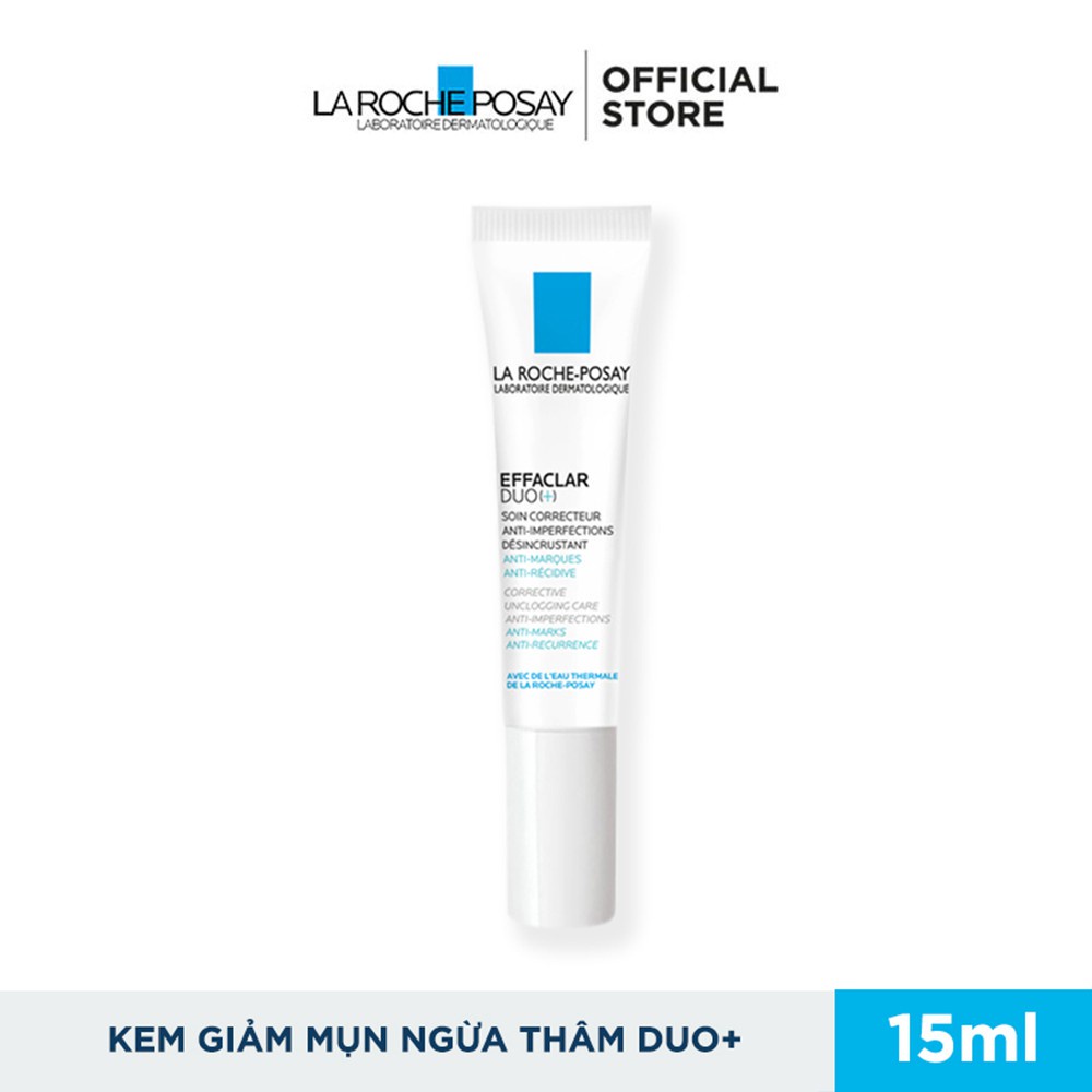 [Mã FMCGMALL -8% đơn 250K] Bộ sản phẩm giảm dầu, giảm mụn ngừa thâm hiệu quả La Roche-Posay Effaclar Duo+ | WebRaoVat - webraovat.net.vn