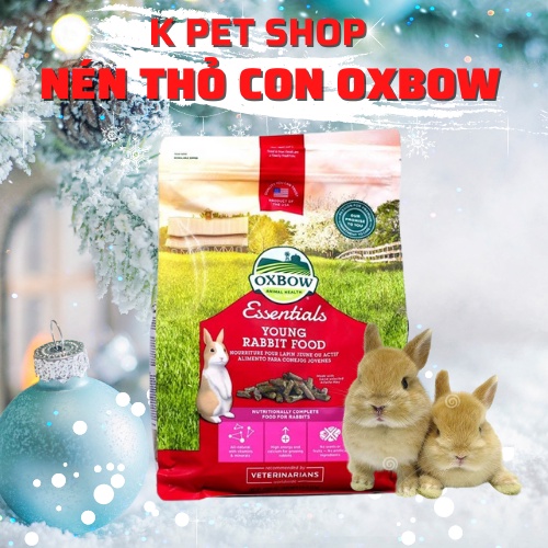 Nén Thỏ Con Oxbow  FREE SHIP  Essential Young Rabbit Food Oxbow