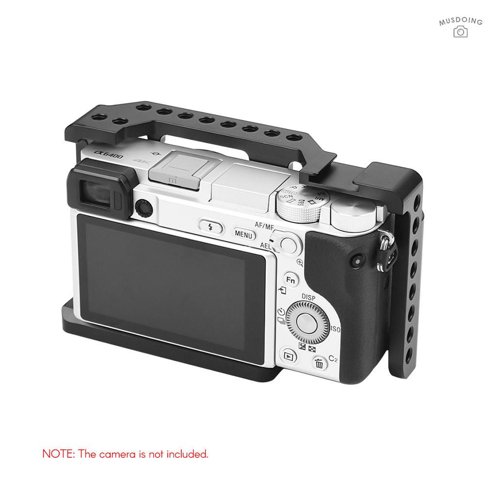 Lồng nhôm Andoer cố định máy ảnh vít 1/ 4 Inch Cho Sony A6500 / A6400 / A6300 / A6000