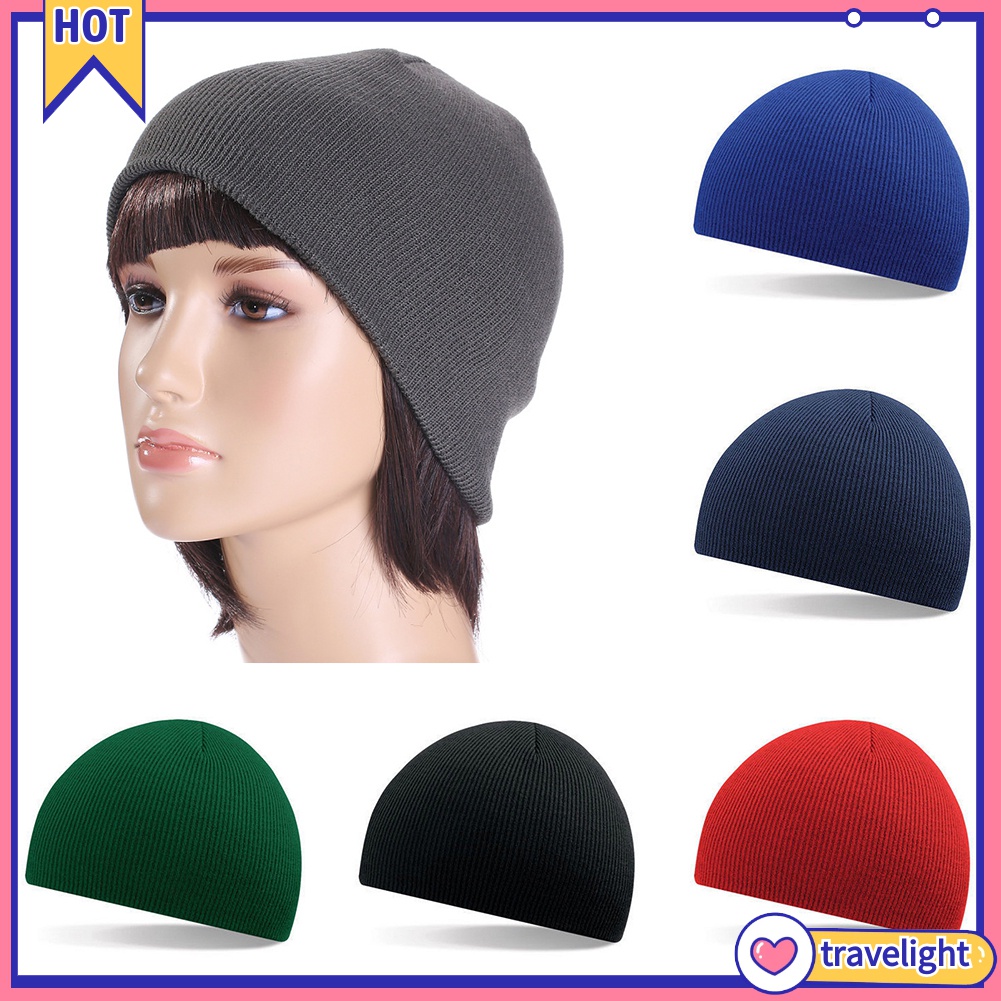 Mũ beanie màu sắc đơn giản cho nam và nữ