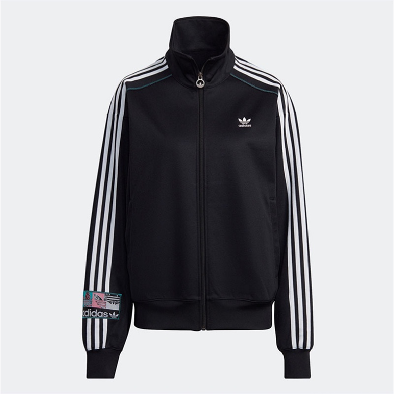 Áo Khoác Nam Cổ Đứng Có Dây Kéo Adidas 100% HS2628