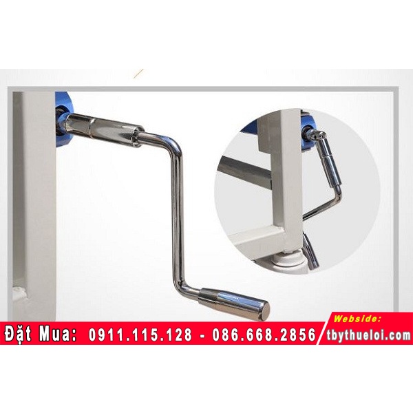 Giường Nằm Cho Người Bệnh Tai Biến- Yếu - Liệt Hạ Chân To HL1 Hạ Chân Góc To
