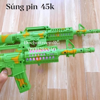Đồ chơi súng pin cho bé