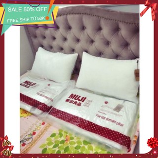Free ship 99k Combo 2 Ruột gối đầu Muji loại 1