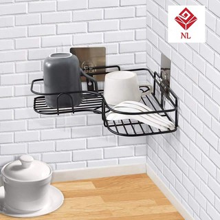 KỆ GÓC SẮT sơn tĩnh điện nhà tắm dán tường, Thiết kế chắc chắn chịu lực tốt