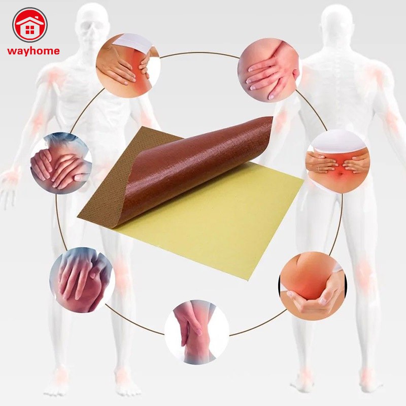 Bộ 8 miếng dán thảo dược giảm đau khớp/ cơ thể