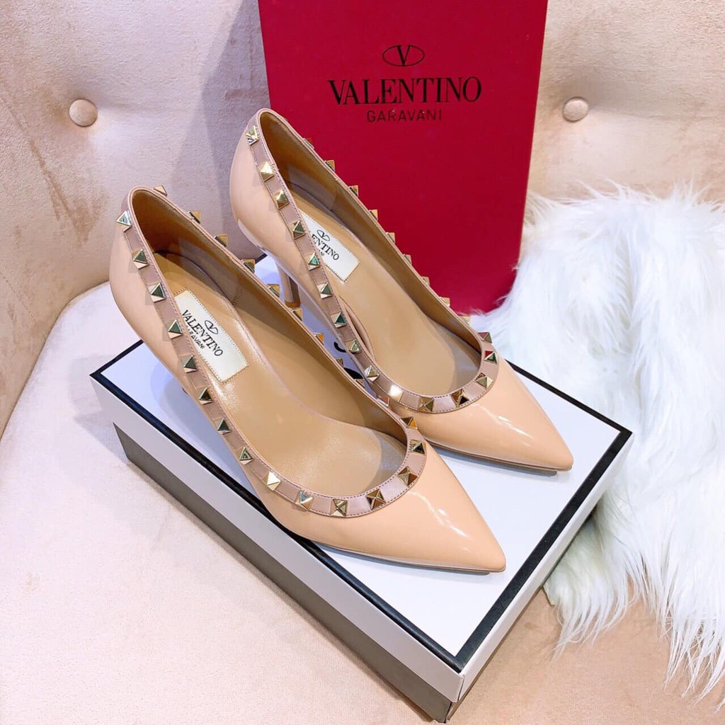 CAO GÓT VANLENTINO VIỀN ĐINH HÀNG FULL HỘP CHUẨN SỊN