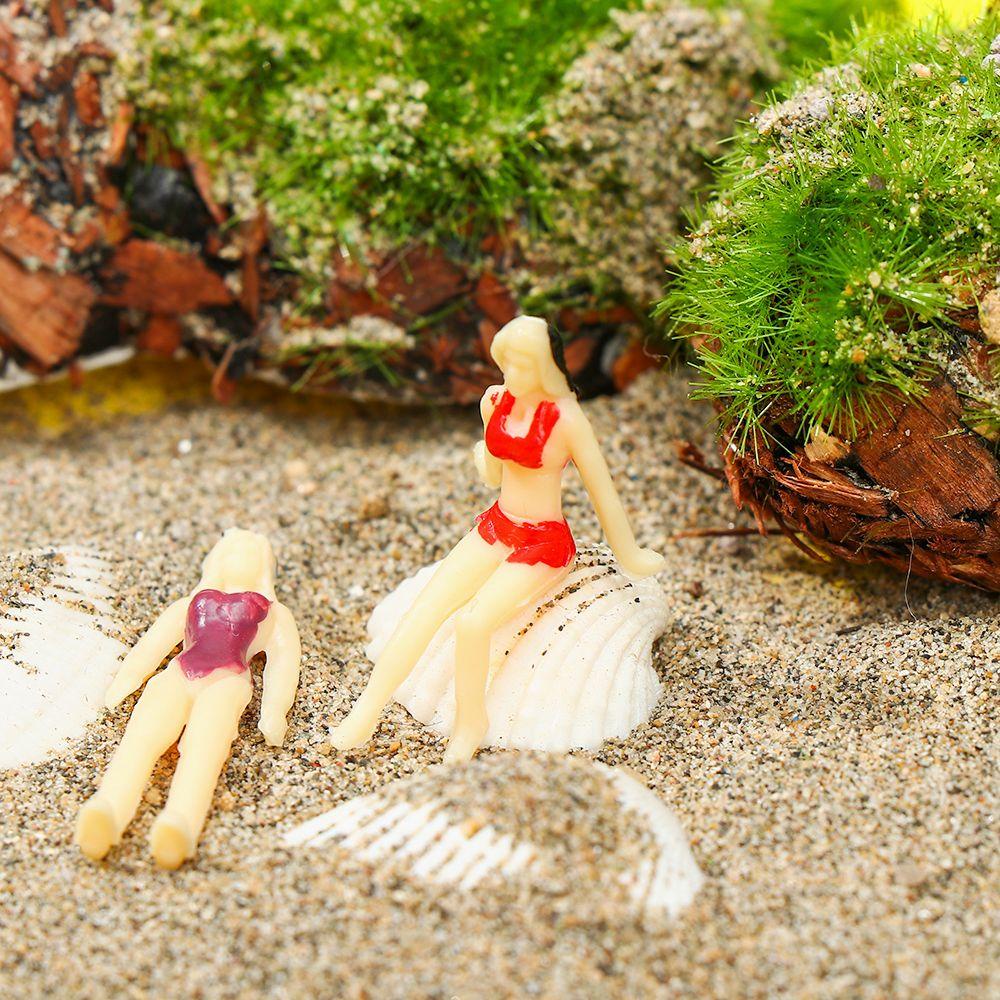 Set 10 Mô Hình Người Nhiều Màu Sắc Dùng Để Trang Trí Nhà Búp Bê
