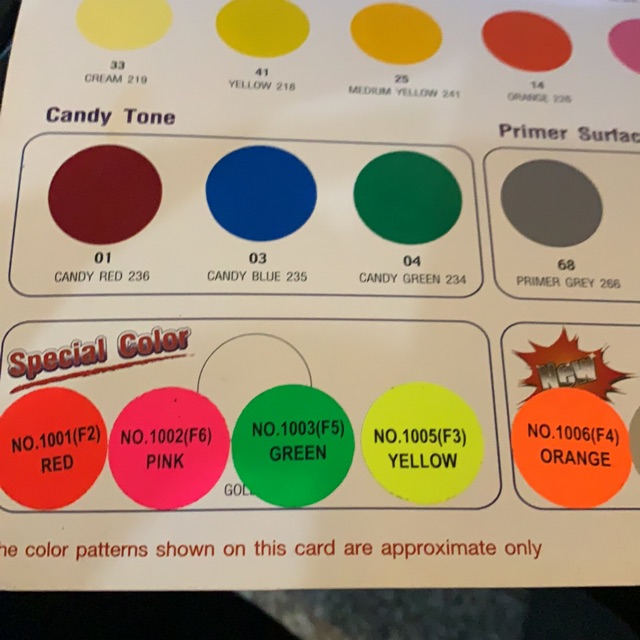 Red Fox Sơn Phản Quang - Special Color