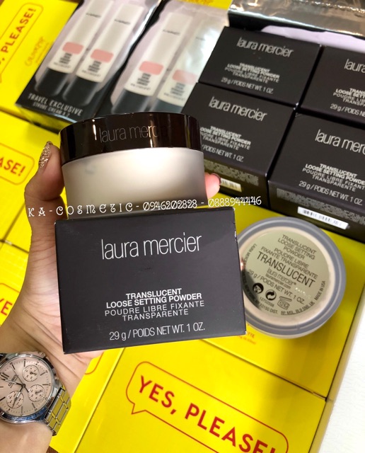 LAURA MERCIER Phấn Phủ Bột Translucent Loose Setting Powder