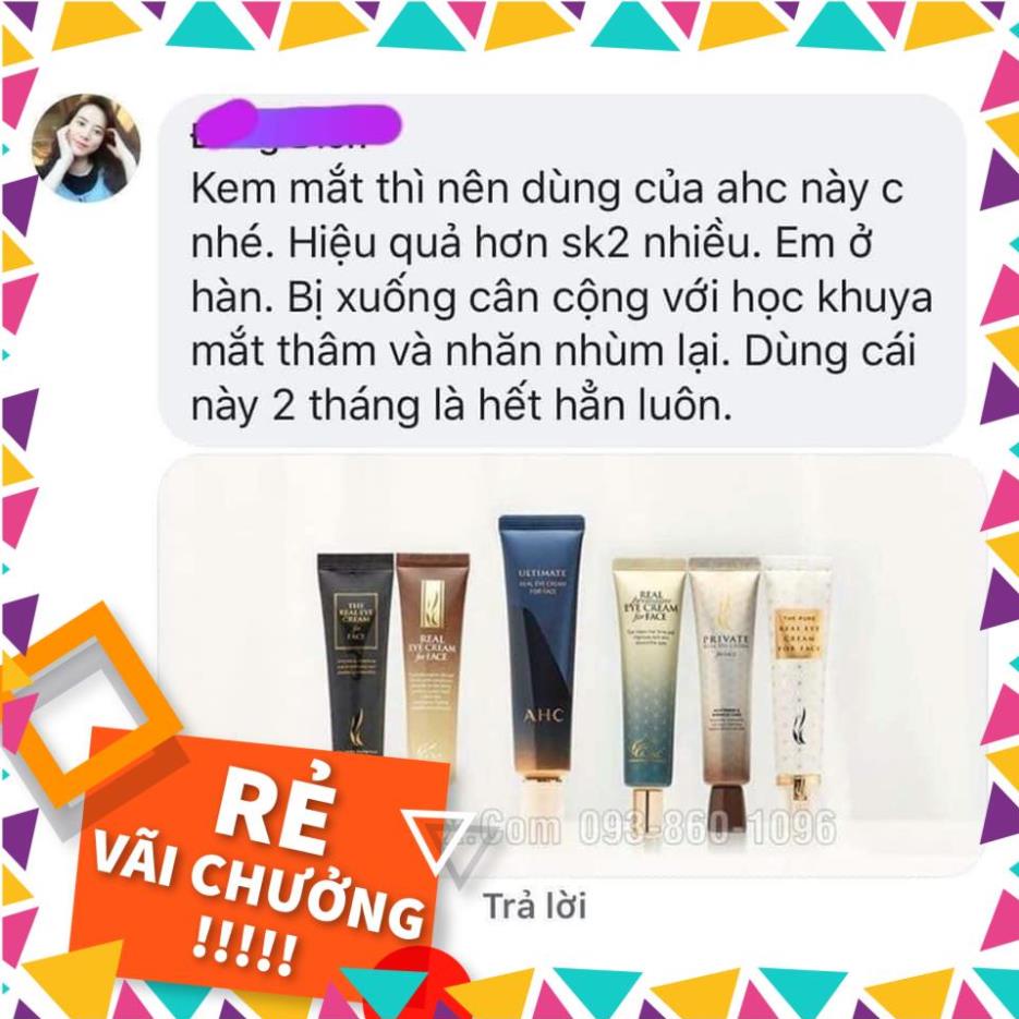 [CHÍNH HÃNG] Kem Mắt AHC Time Rewind Real Eye Cream For Face 2022