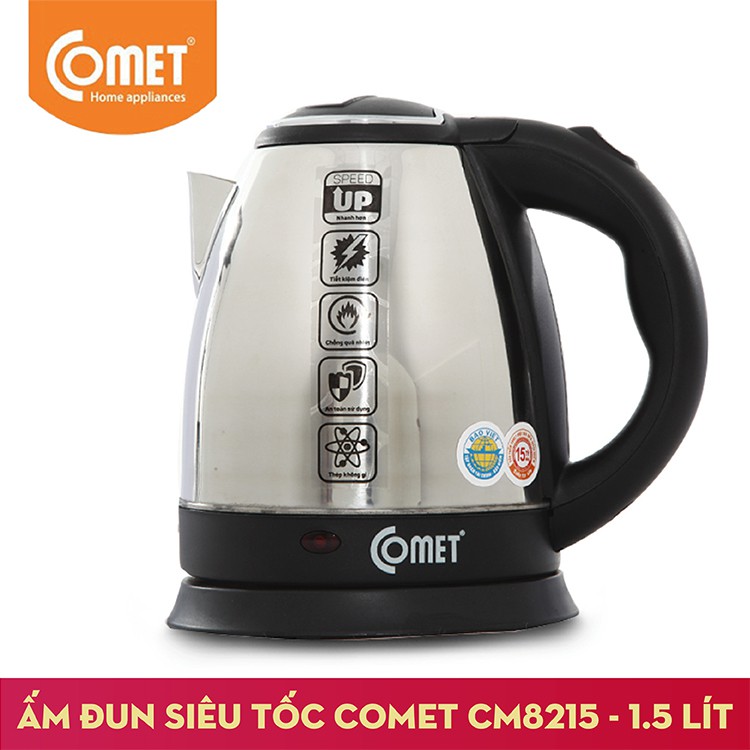 BÌNH ĐUN SIÊU TỐC COMET CM8215 - 1.5L