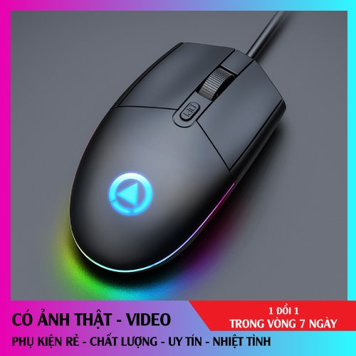 Tặng 1 lót chuột  - Chuột game Gaming mouse G3SE led RGB cực đẹp (Đen)