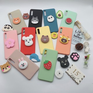 [ TẶNG KÈM POP ] ỐP SAMSUNG A7 2018 SILICON DẺO CHỐNG Ố - VIE CASE