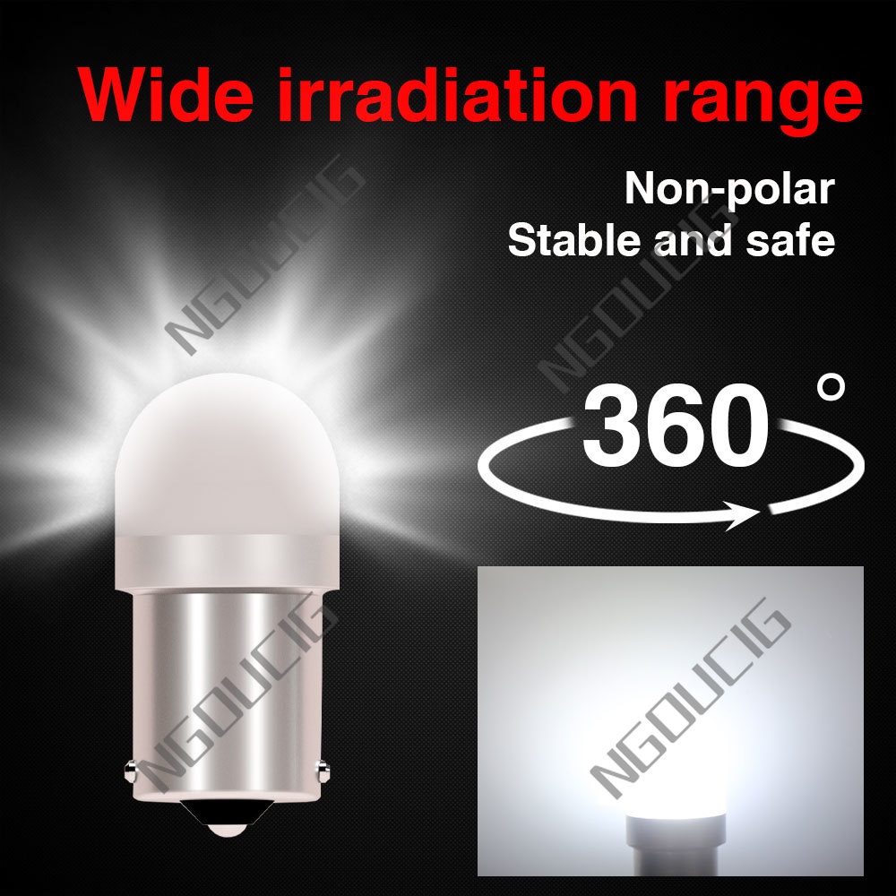 Bóng Đèn Led Tín Hiệu 1156 7440 BAU15S P21W W21W T20 7443 BAY15D P21 5W W21 5W Chuyên Dụng Cho Xe Hơi