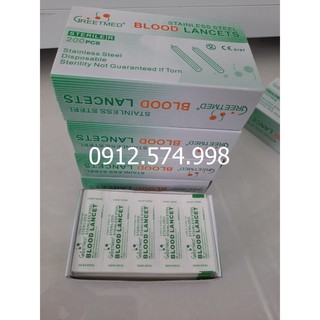 Kim nặn mụn chích máu Blood Lancets 200 cái/hộp