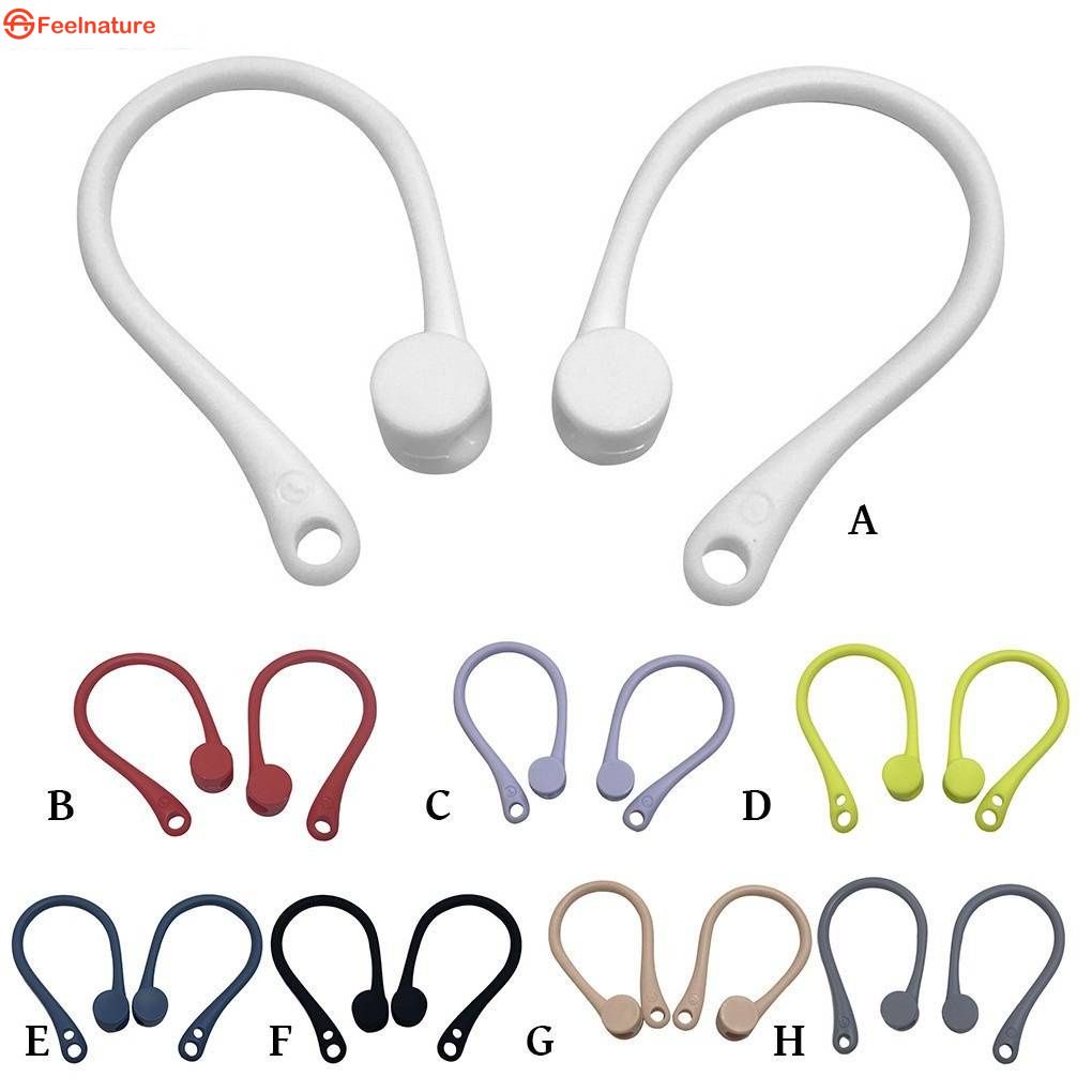 ⭐Tốt nhất người bán⭐Thích hợp cho AirPods Phụ Kiện Móc Headphone Đứng Silicone Chống-Bị Mất Tai Móc Cầm Tay Chống-Bị Mất Vành Đai Bảo Vệ Tai móc/Nhiều Màu CẢM THẤY