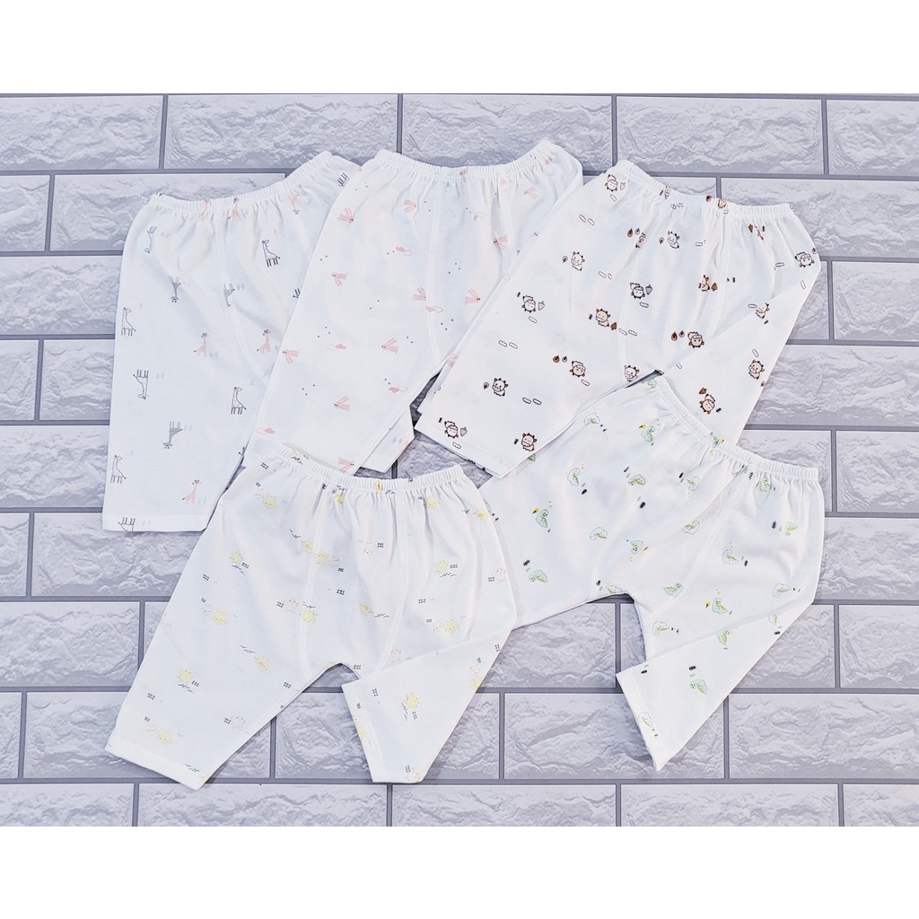 QUẦN DÀI SƠ SINH HỌA TIẾT - CÚN CON (meconshop2015)