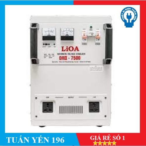 ☄️Ổn áp 1 pha LIOA SH-7500II 7.5kVA là loại tiết kiệm điện siêu bền☄️