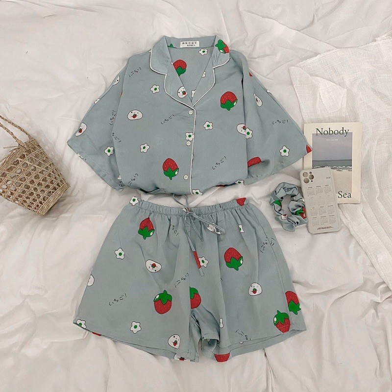 Bộ ngủ Pijama hình dễ thương BST 2021