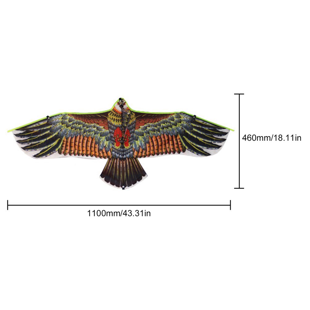 Diều hình chim đại bàng dài 1.1m nhiều màu cho bé