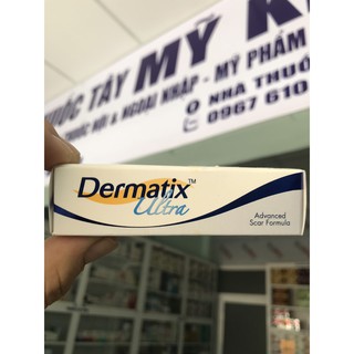 Kem mờ sẹo Dermatix Ultra tuýp 7g nhập khẩu USA - làm phẳng và mờ sẹo lồi, sẹo thâm, sẹo phì đại, nám rạn da