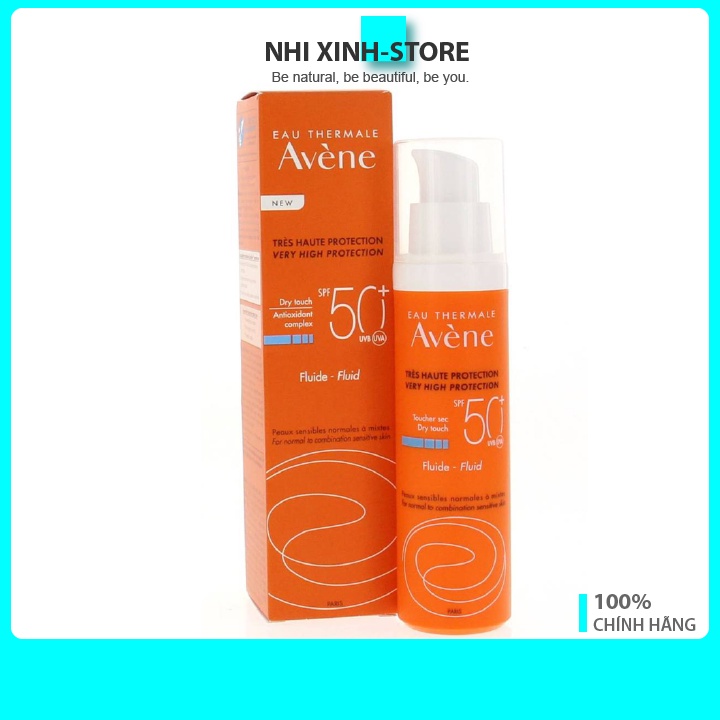 [NEW UPDATE] Kem Chống Nắng Avene Dry Touch Antioxidant Complex Fluide SPF 50+