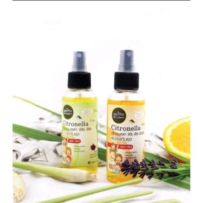 tinh dầu đuổi muỗi chống côn trùng cắn , dạng xịt 100 ml Thái Lan