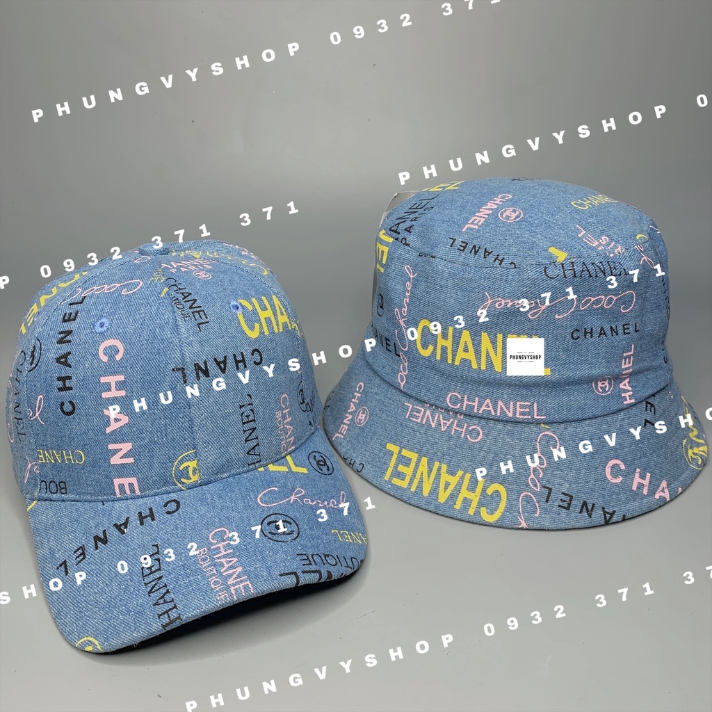 ( SALE )Mũ bucket VÀ nón lưỡi trai, set cặp đôi tình nhân- JEAN IN CHÀ EO- tai bèo vành unisex nam nữ