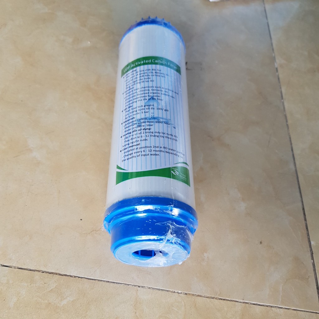 Bộ 3 lõi lọc 1 2 3  10 inch