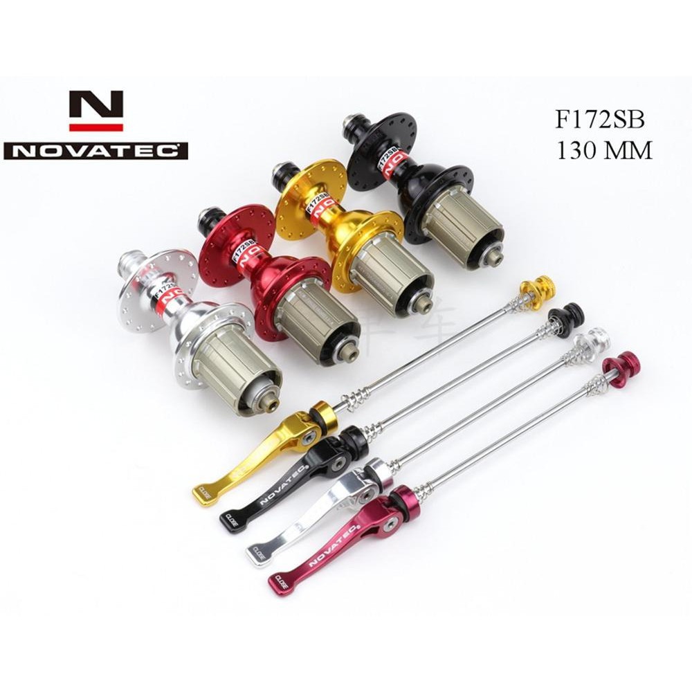 Hub Xe Đạp NOVATEC A171SB/F172SB 20/24 Lỗ 4 Vòng Bi Tương Thích Líp  8-9-10-11-12 Tốc Độ Dành Cho Xe Road