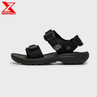 Giày sandal Nam ZX 2511 - Khoá bấm - Full black