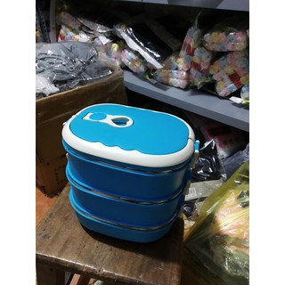 CẶP LỒNG CƠM 3 TẦNG -- RUỘT INOX