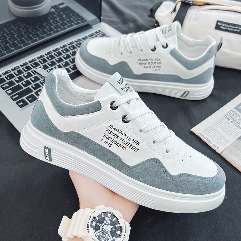 Giày Thể Thao Sneaker Nam G58 Da Cao Cấp Đẹp Thời Trang Cho Học Sinh Sinh Viên