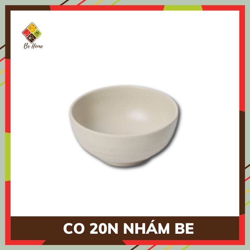 Bát ăn cơm melamine  BEHOME Tô ăn cơm nhám Thân Thiện Chịu Nhiệt Độ Cao  Bát nhựa Ăn Cơm Cao Cấp Hàn Quốc