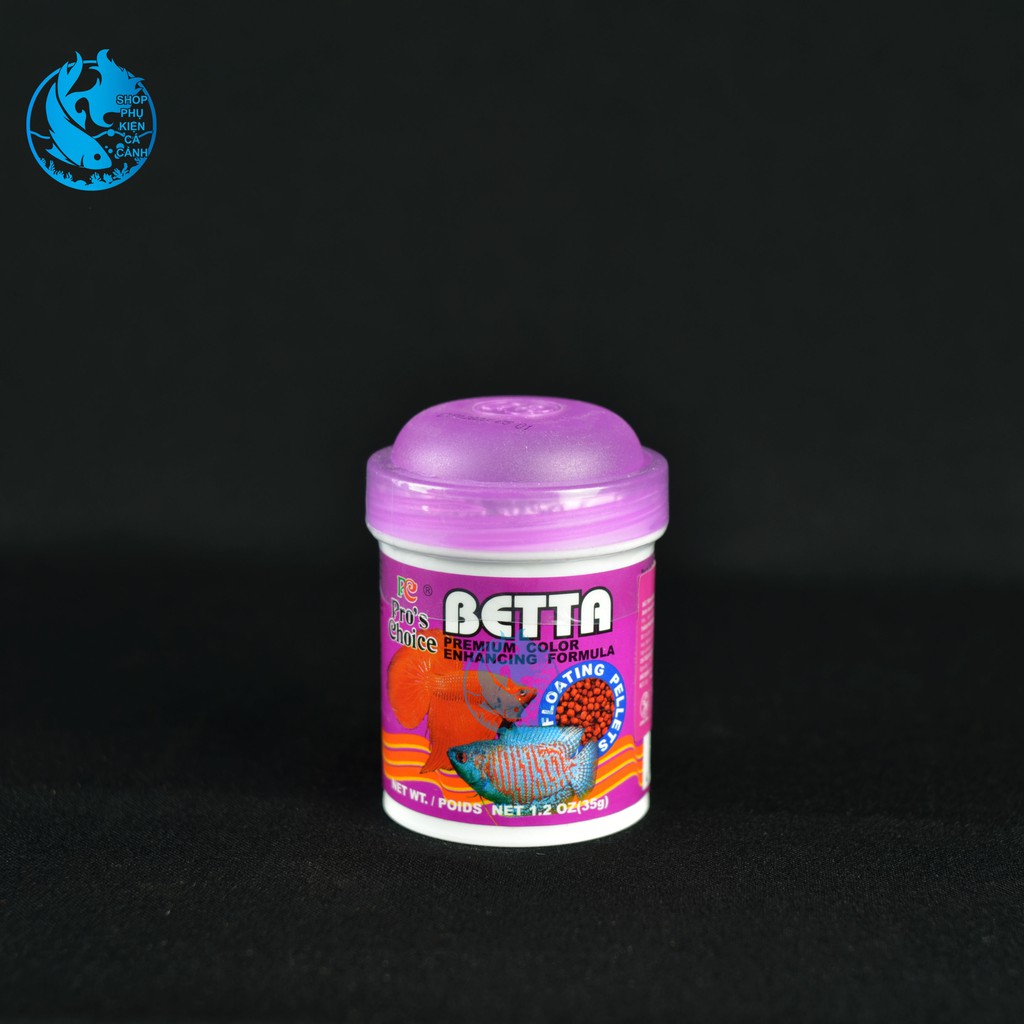 ✅Thức ăn cá chọi Betta Pro Choice Betta (hộp 35g)