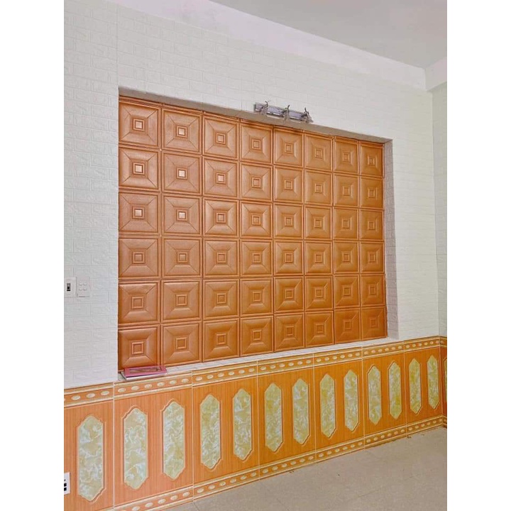 Xốp Dán Tường - Giả Da Cao Cấp Màu Sắc Đa Dạng - GIÁ TẠI SƯỞNG