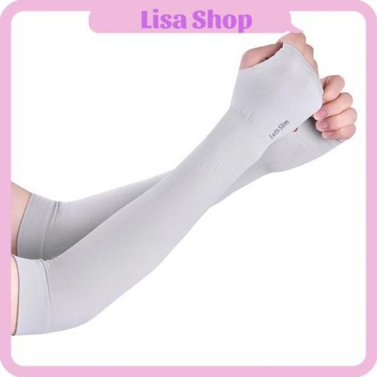 [XẢ KHO] Bộ 2 Ống Tay Chống Nắng, Gang Tay Chống Nắng Chống Tia UV Thương Hiệu Hàn Quốc Let's slim Lisa, M45