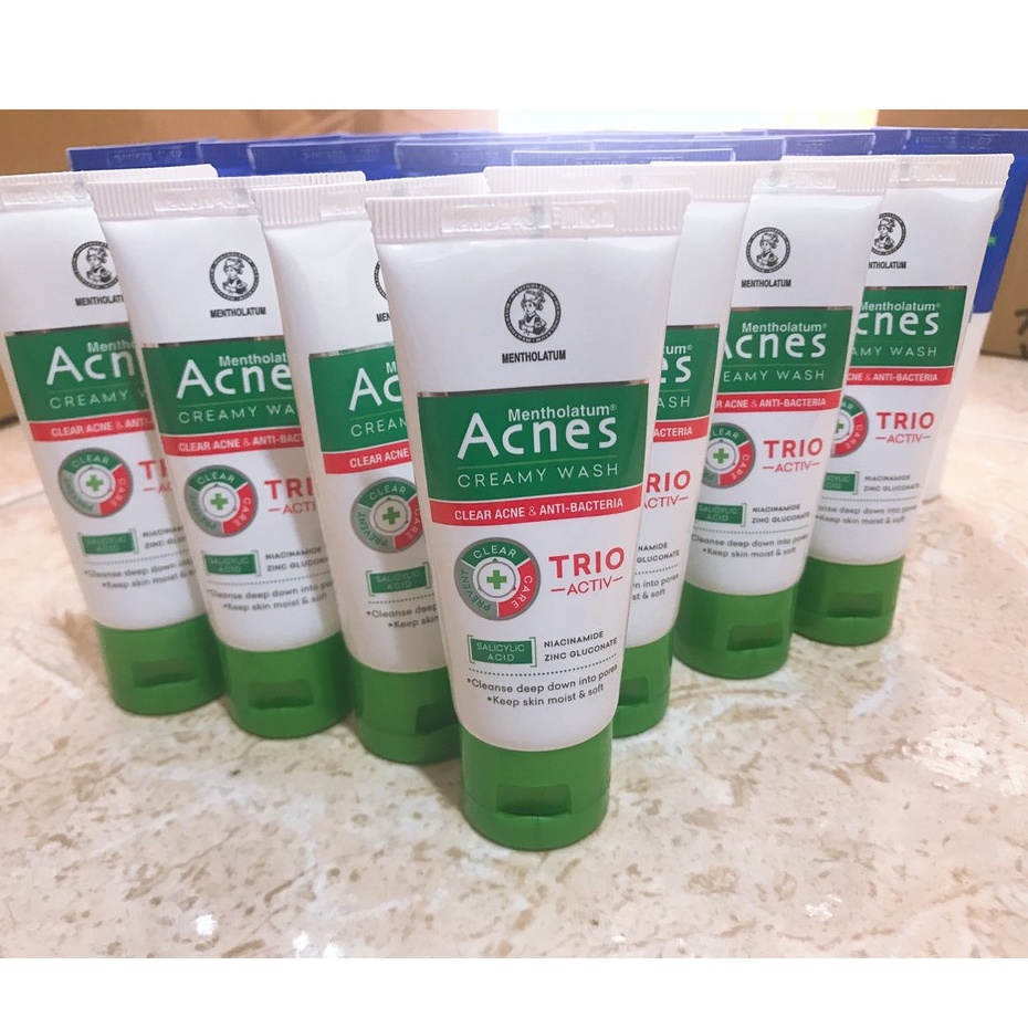 Sữa rửa mặt Acnes 25g các loại