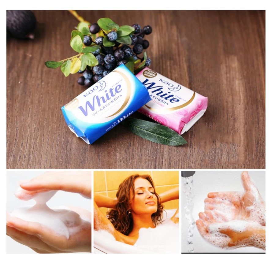 Xà phòng Kao white 130g hàng nội địa NHẬT BẢN | BigBuy360 - bigbuy360.vn