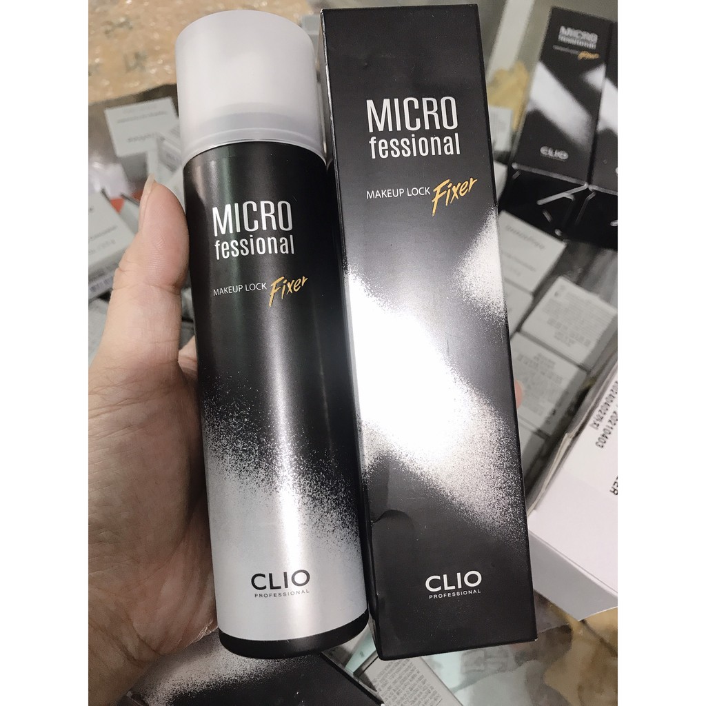 Xịt khoáng CLIO Micro Fessional Makeup Lock Fixer | BigBuy360 - bigbuy360.vn