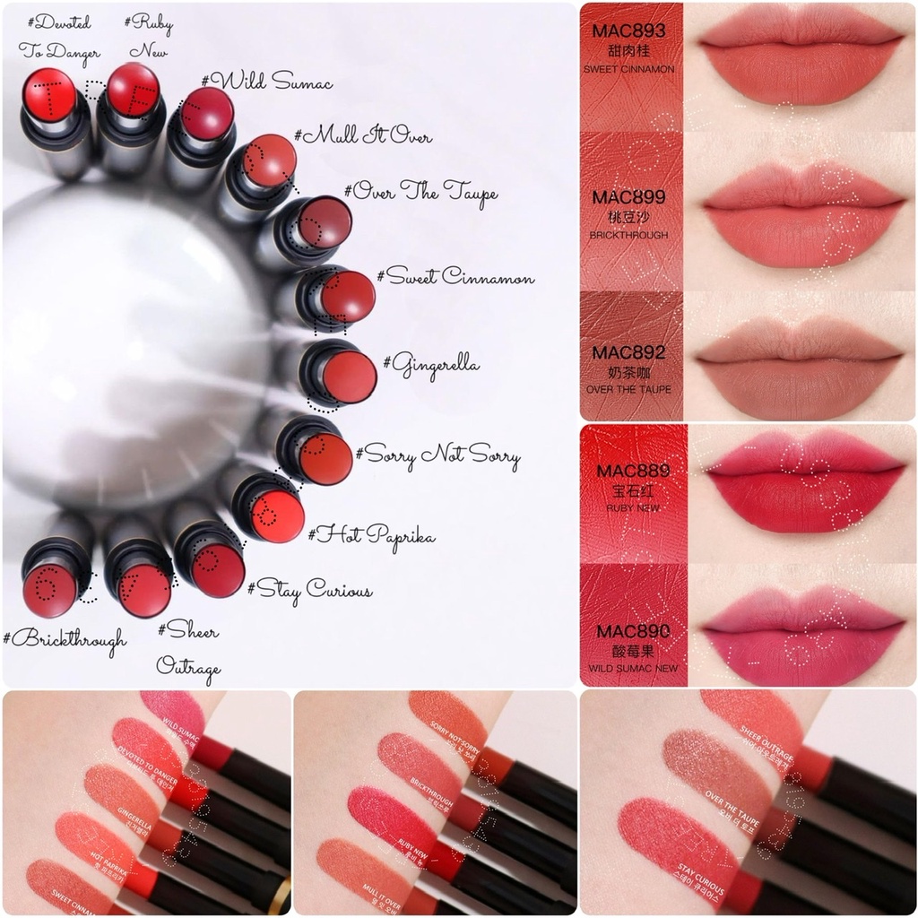 Son thỏi MAC Velvet Blur Powder Kiss