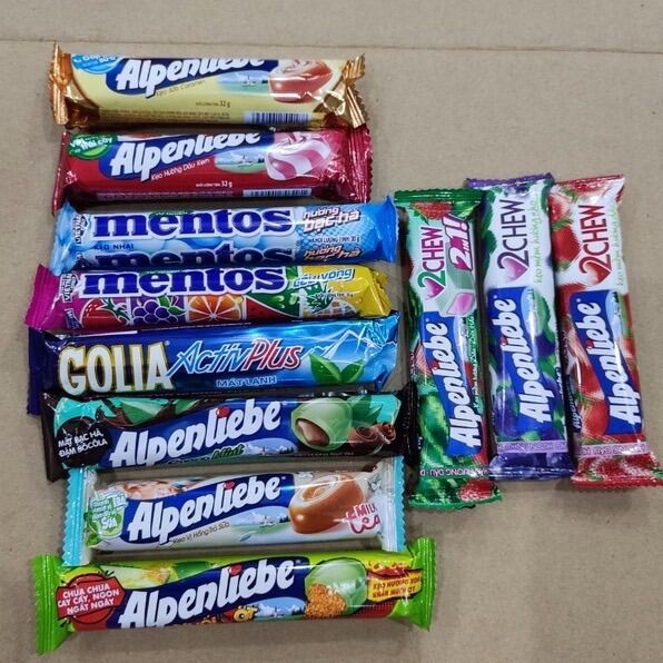 Kẹo alpenliebe  thỏi các loại