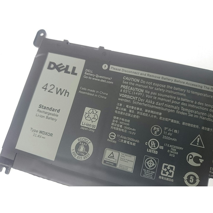 Pin Dell Inspiron 5368 5378 5578 5567 5568 7368 7378 7569 7579 7375 5568 7558 7577 7778 5468 7368 14-7460 15 7560 WDX0R