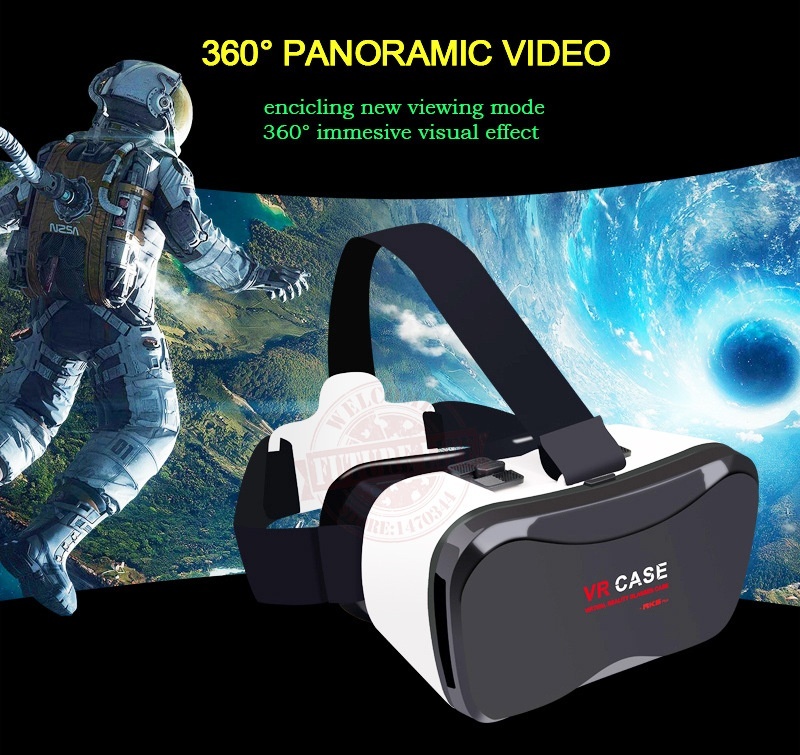 Thời Trang Kính Thực Tế Ảo 3d Hd Vr Case 5 Plus Google Cardboard