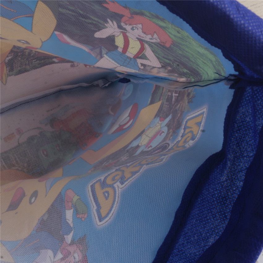 Ba Lô Nhỏ Bằng Vải Hình Pikachu Dễ Thương Trang Trí Tiệc Giáng Sinh / Sinh Nhật Cho Bé