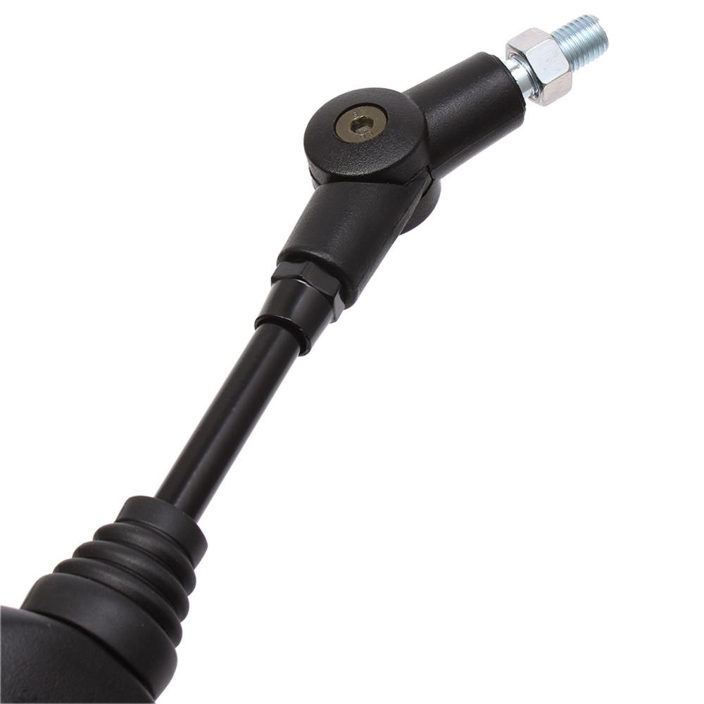 Gương xe máy，Gương Chiếu Hậu Tròn 10mm Màu Đen Gập Lại Được Chống Rơi Chuyên Dùng Cho，Gương chiếu hậu xe máy