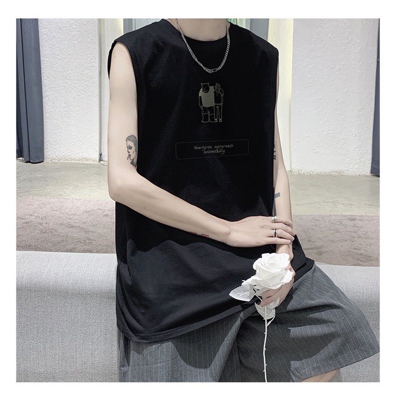 Áo ba lỗ nam - Áo thun nam 3 lỗ Tanktop KCQ sát nách thể thao chất vải co dãn mềm mịn tập gym